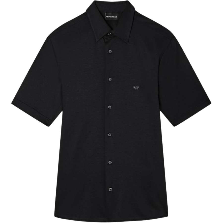 Emporio Armani logo-detail short-sleeve shirt
