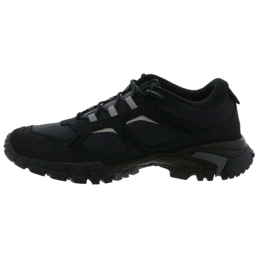 Oakley Slip Resistant Abrasion Resistant Low top Running Shoes Unisex Black