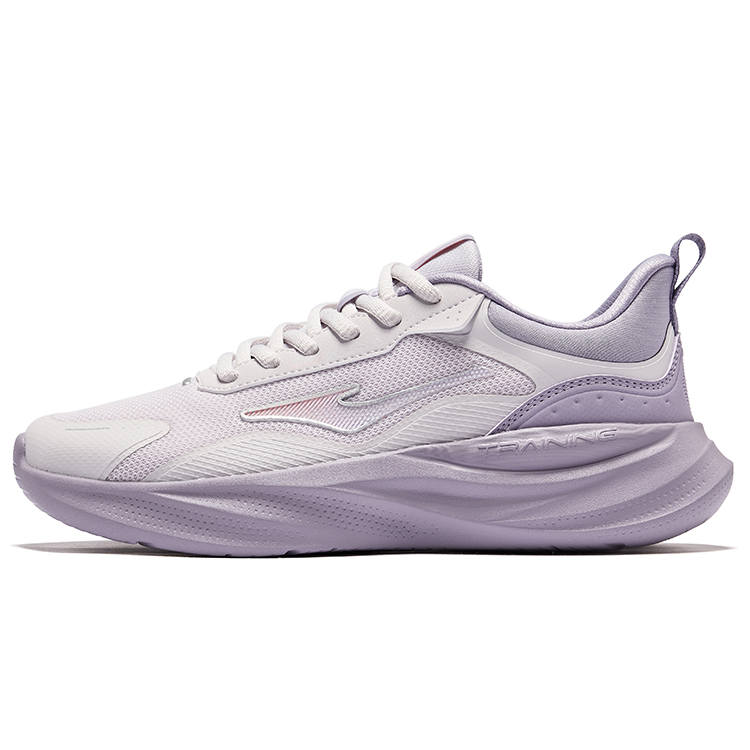 Erke Lightweight Rebound Cushioning Low top Running Shoes Women's Purple