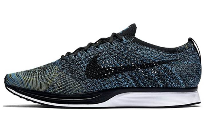 Nike Nike Flyknit Racer Blue Glow Yellow Strike