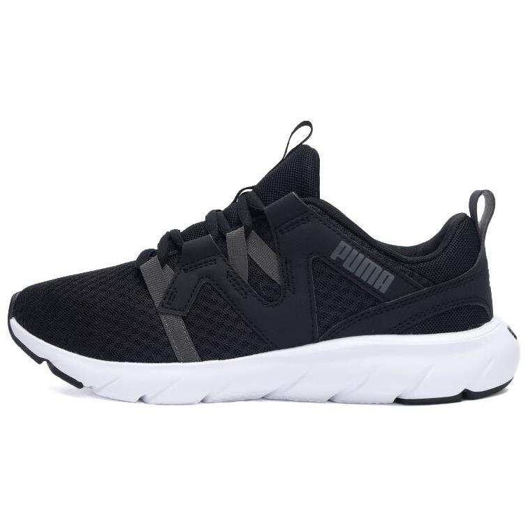 PUMA Slip Resistant Abrasion Resistant Slip Resistant Abrasion Resistant Low top Running Shoes Unisex Black White