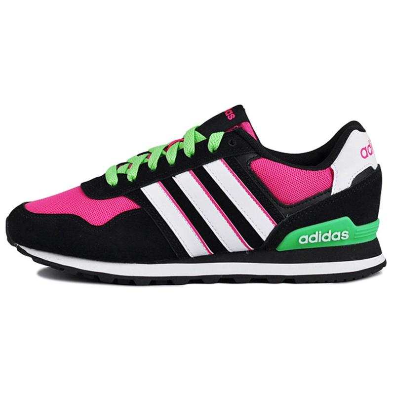 Adidas Adidas Slip Resistant Abrasion Resistant Low top Running Shoes Women's Black