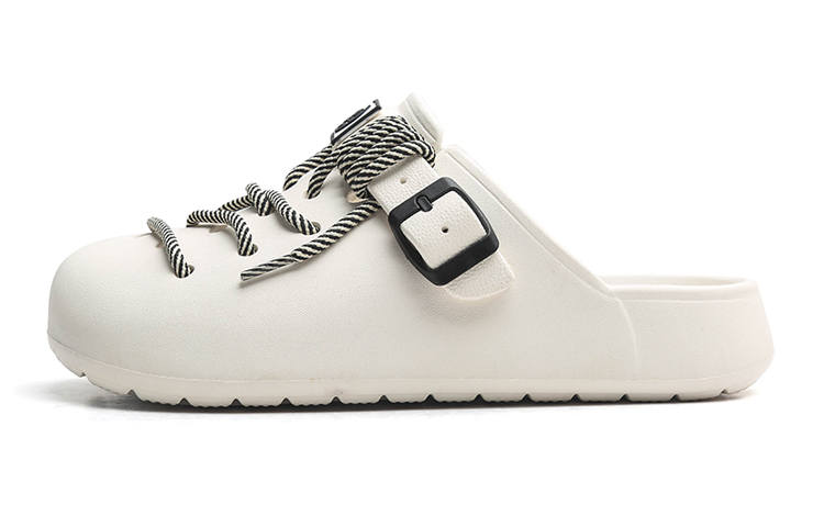 Jifffly Jifffly Quiet Slide Slippers Unisex Ivory