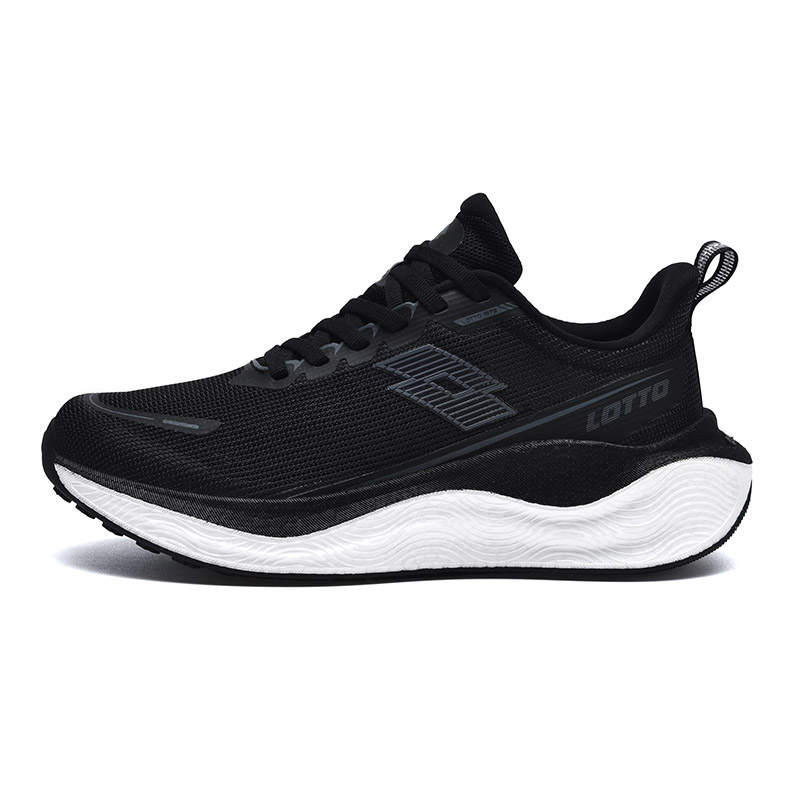 LOTTO Sports & Outdoors Slip Resistant Abrasion Resistant Low top Running Shoes Women's Black White