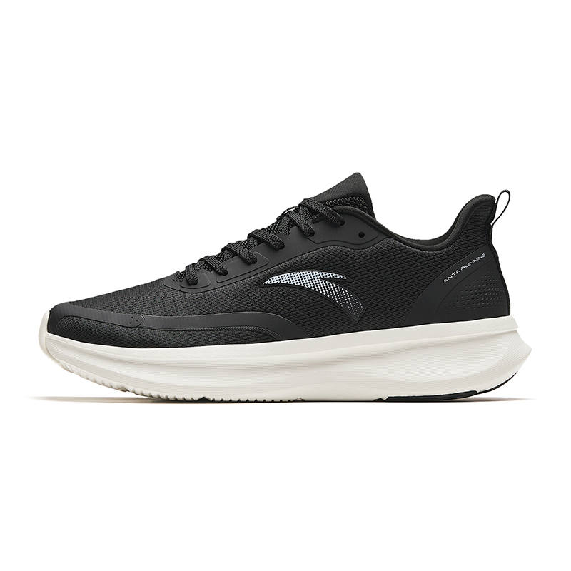 Anta Slip Resistant Abrasion Resistant Low top Casual Running Shoes Women's Black