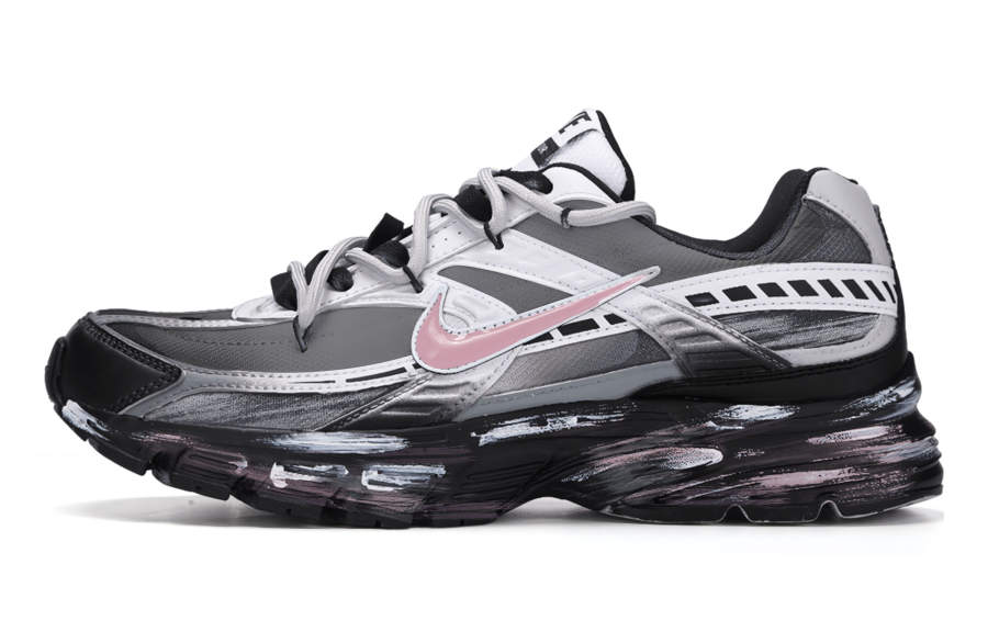 Nike Nike Initiator Low top Casual City Commuting Running Shoes Unisex Black White Gray