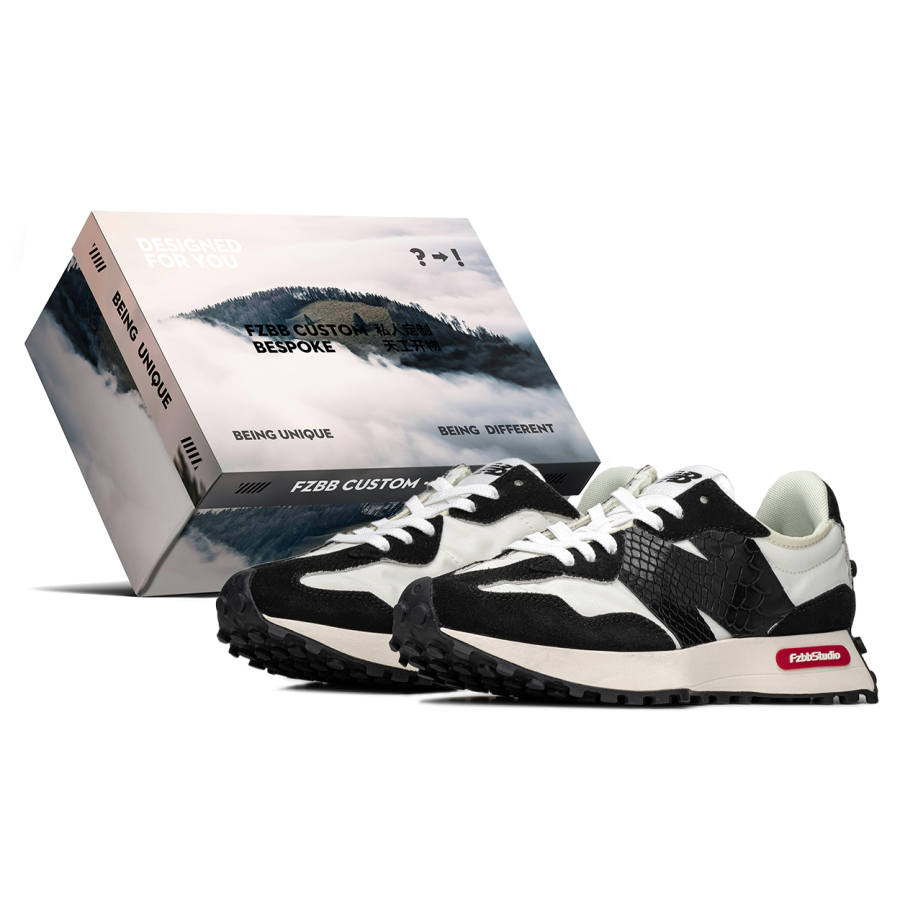 New Balance New Balance NB 327 Low top Running Shoes Unisex Black White