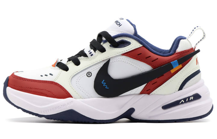 Nike Nike Air Monarch 4 Textile, Synthetic Leather, Split Cow Leather Slip Resistant Low top Chunky Sneakers Unisex