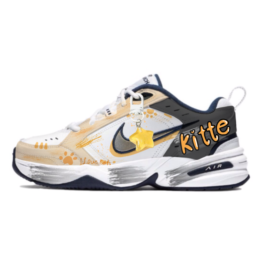 Nike Nike Air Monarch 4 Doggy Qianqian Slip Resistant Abrasion Resistant Slip Resistant Abrasion Resistant Low top