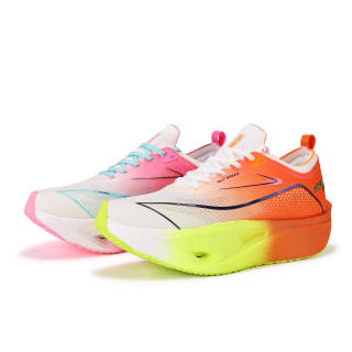 PCSC Running Shoes Men's Low Top Peach Pink Orange