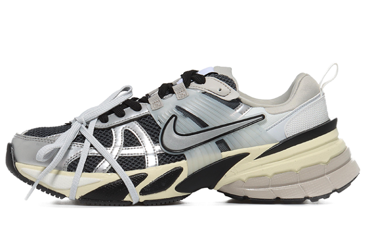 Nike Nike V2K Run Textile, Synthetic Leather Cushioning Slip Resistant Abrasion Resistant Breathable
