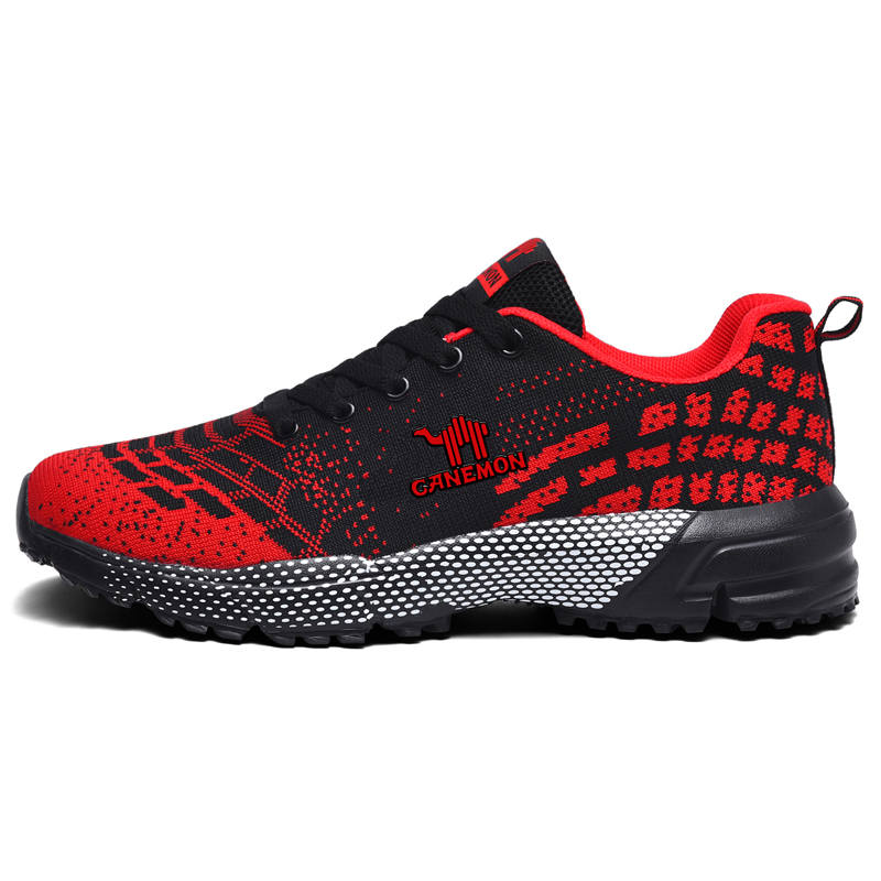LINGHANGLUOTUO Cushioning Slip Resistant Abrasion Resistant Low top Running Shoes Men's