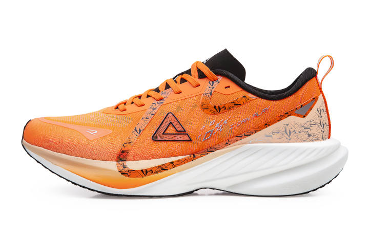 PEAK PEAK State Pole Running Shoes Unisex Low Top Fluorescent Intense Red