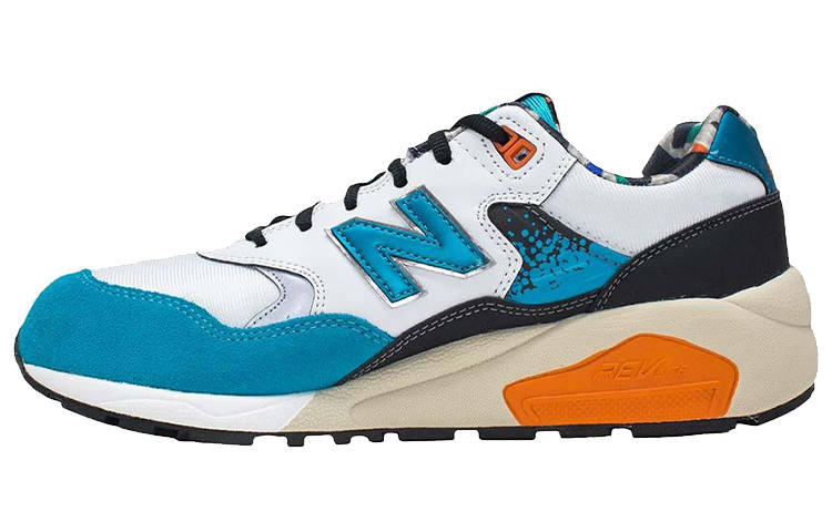 New Balance New Balance NB 580 Comfortable Low top Marathon Running Shoes Unisex Blue White