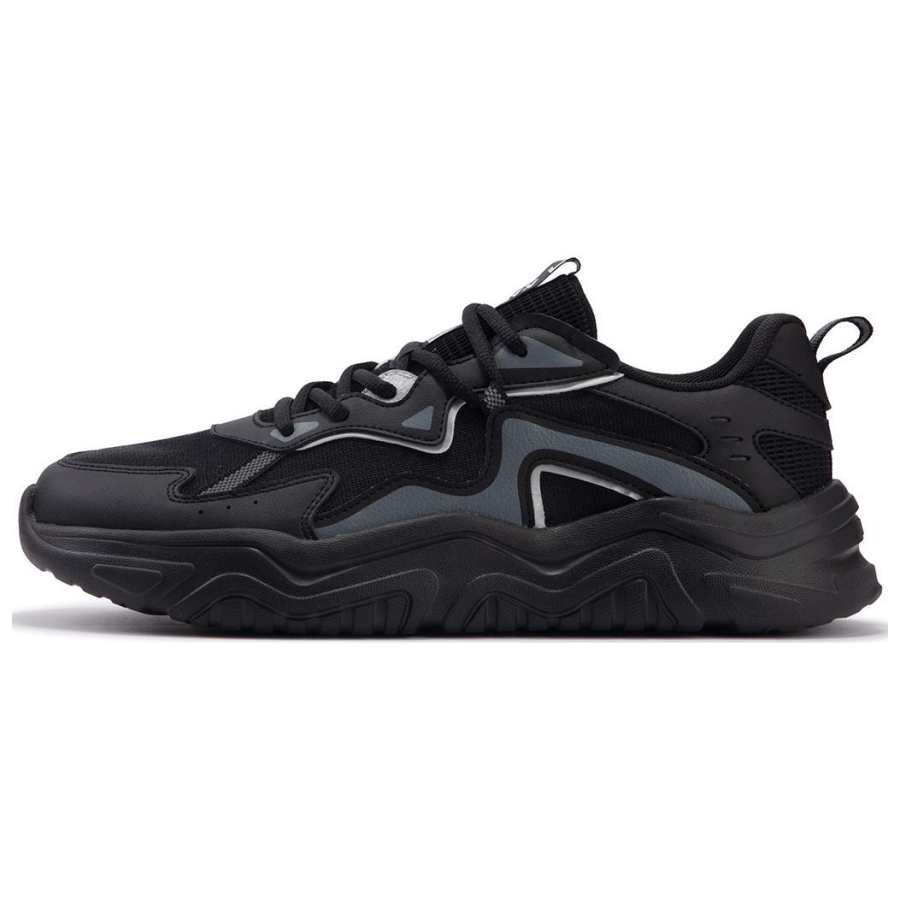 361° Abrasion Resistant Abrasion Resistant Low top Chunky Sneakers Men's Black