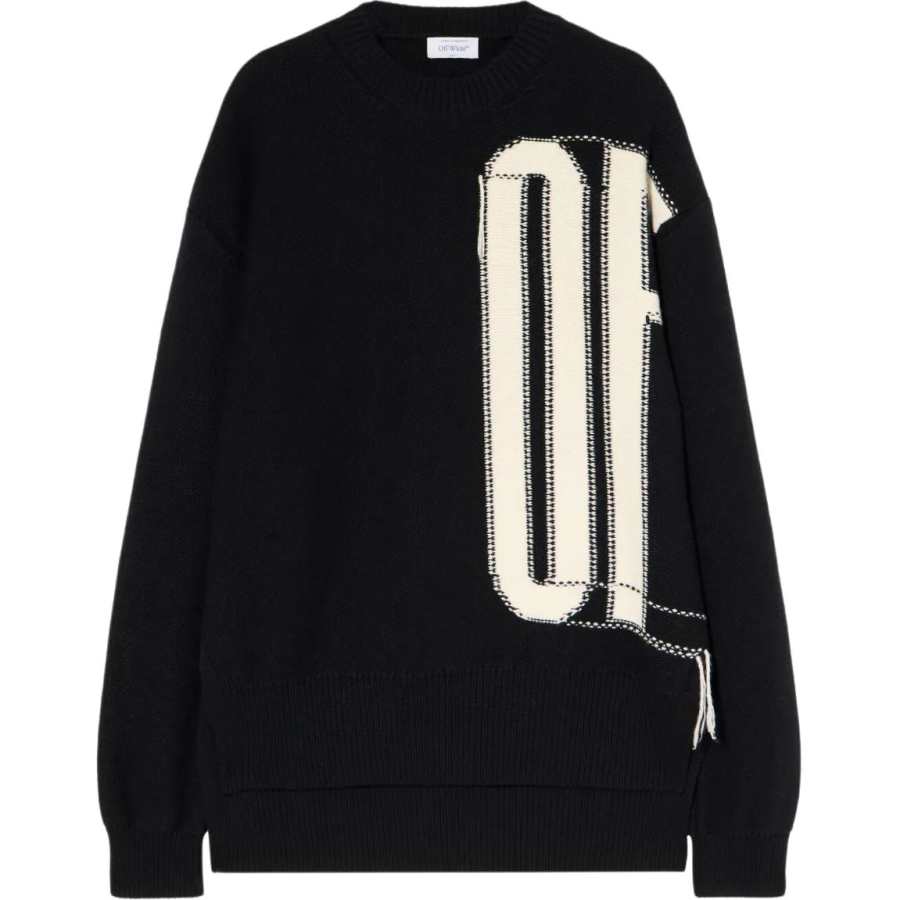 OFF-WHITE OFF-WHITE intarsia crew-neck sweater