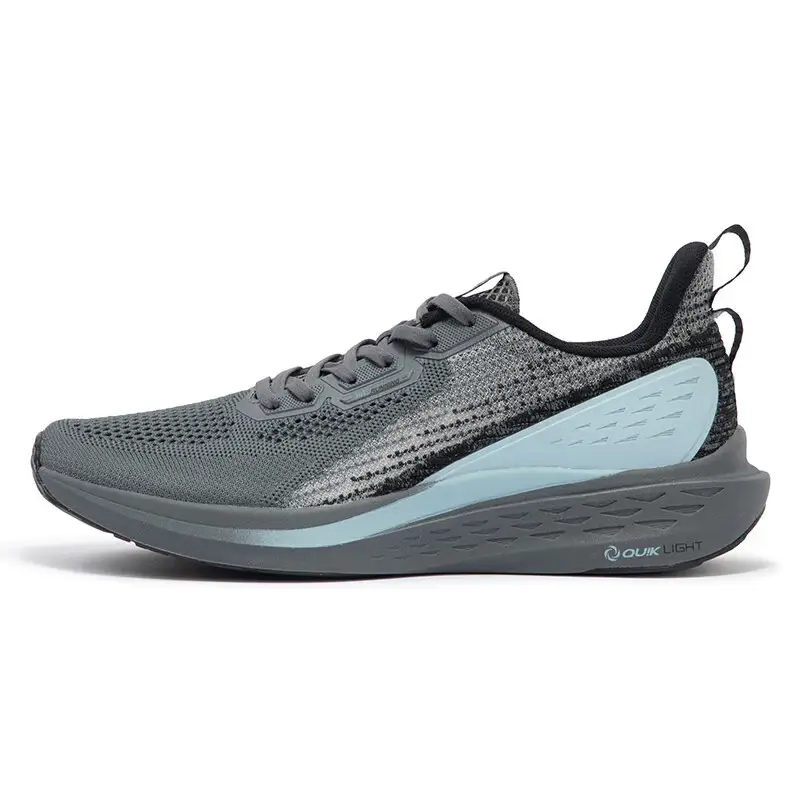 361° Breathable Low top Running Shoes Men's Gray Black