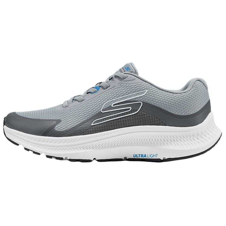 Skechers MEN'S GO Breathable Rebound Low top Running Shoes Men's Gray