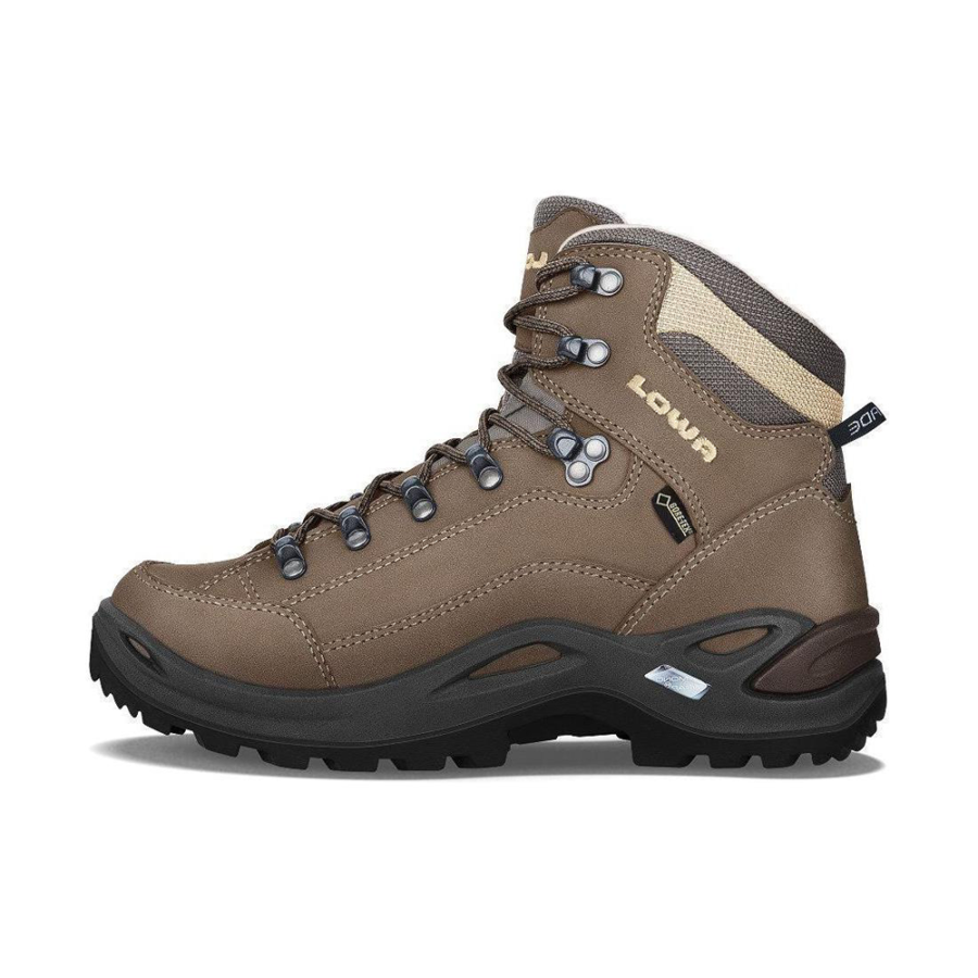 Lowa Renagade GTX The Wanderer Mid Ws Crew Outdoor Boots Women's Brown Black