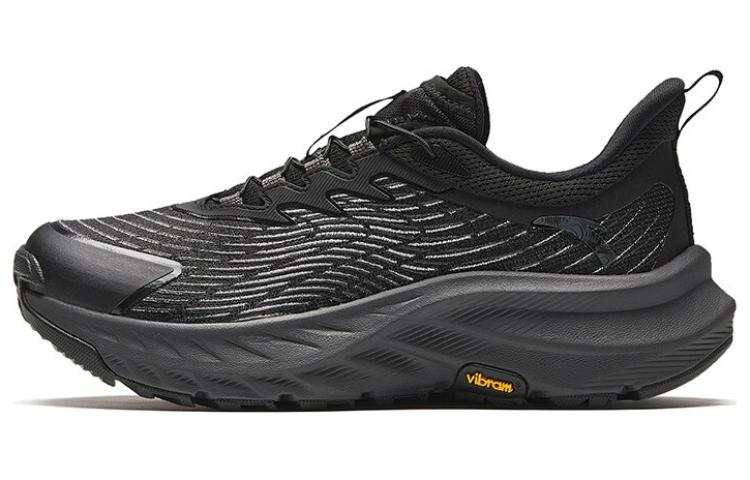 Anta Slip Resistant Abrasion Resistant Support Low top Running Shoes Women's Black Gray