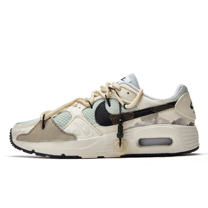 Nike Nike Air Max SC Slip Resistant Slip Resistant Low top Running Shoes GS Gray Green