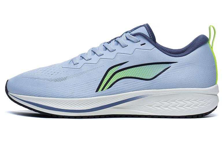 Li-Ning Li Ning Red Hare 6 Versatile Slip Resistant Abrasion Resistant Low top Running Shoes Men's Gray Green