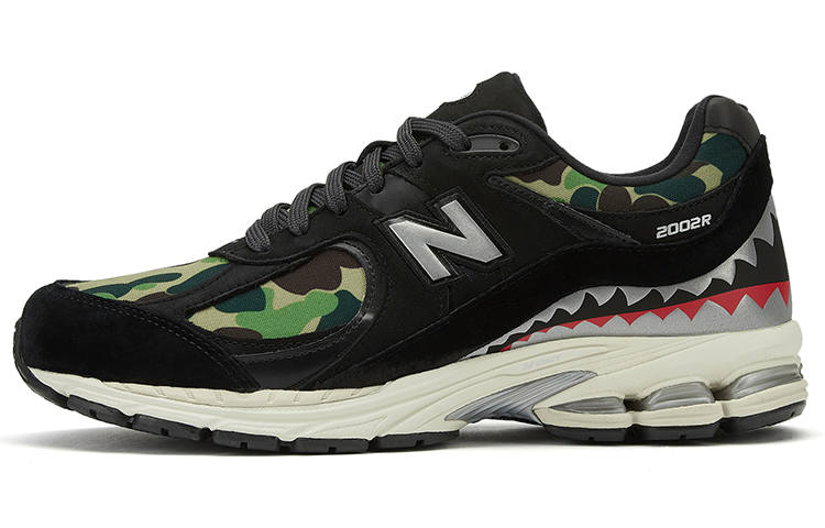 New Balance 2002R Bape x 2002R New Balance 'Apes Together Strong - Black Camo'