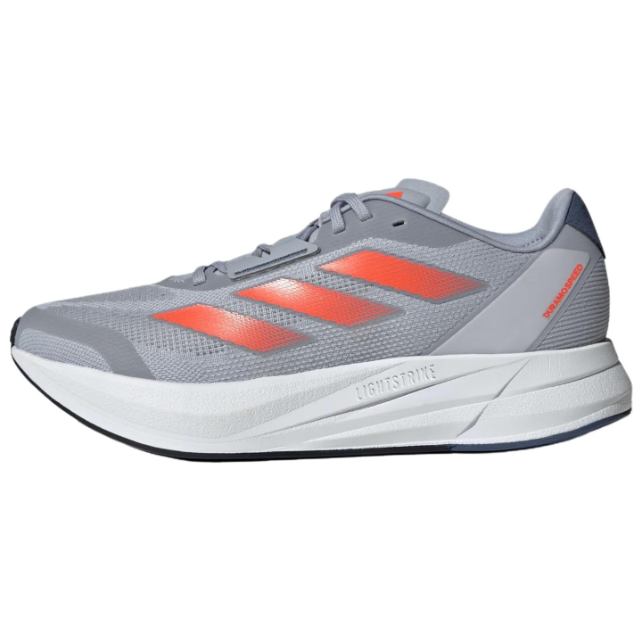 Adidas Adidas Duramo Speed Breathable Running Shoes Men's Gray Orange