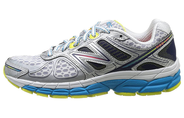New Balance New Balance Casual Cushioning Breathable Abrasion Resistant Low top Running Shoes Women's Silver Black