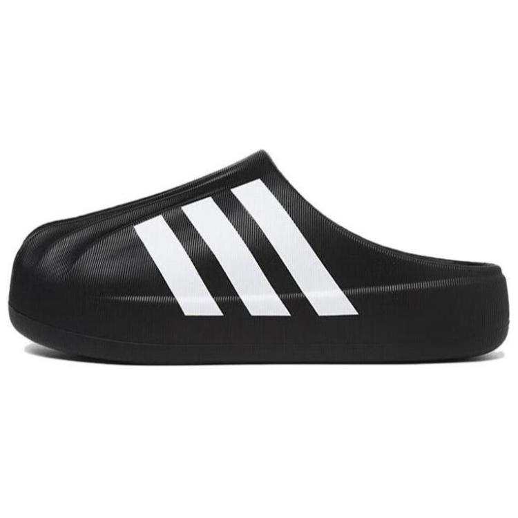 Adidas Originals AdiFOM Superstar Comfortable And Lightweight EVA Closed Toe Slippers Unisex Black White