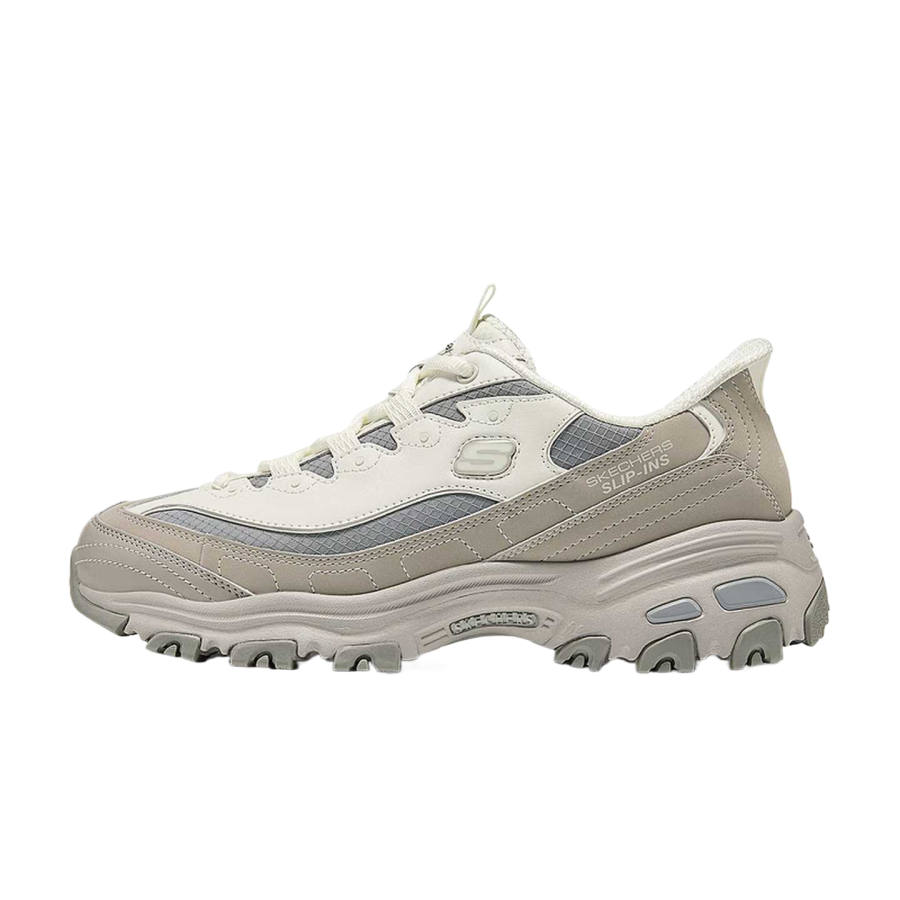 Skechers DLITES Artificial Leather Cushioning Breathable Chunky Sneakers Women's