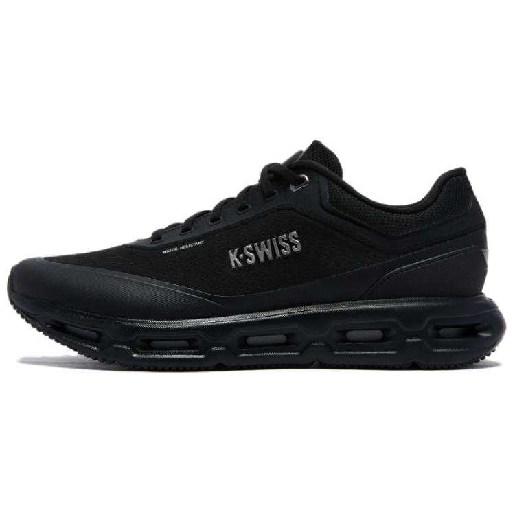 K·SWISS Textile, TPU Low top Running Shoes Men's Pure Black