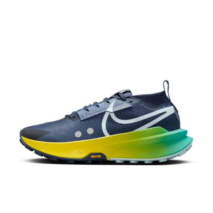 Nike Nike Zegama Trail 2 Slip Resistant Abrasion Resistant Low top Running Shoes Men's Blue