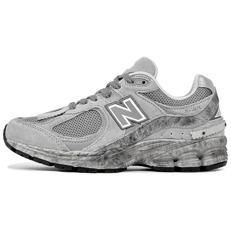 New Balance New Balance NB 2002R Abrasion Resistant Breathable Low top Running Shoes Unisex Light Gray