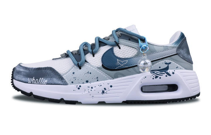 Nike Nike Air Max SC Low top Running Shoes Men's Blue Gray White