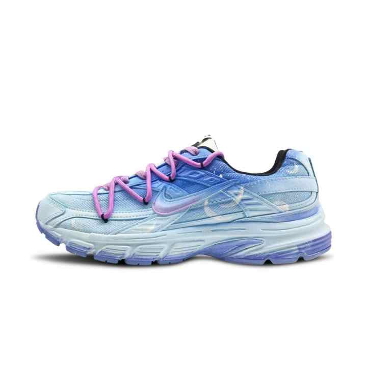 Nike Nike Initiator Cow Split Leather Coverage Low top Casual Running Shoes Unisex Light Blue Deep Sea Blue