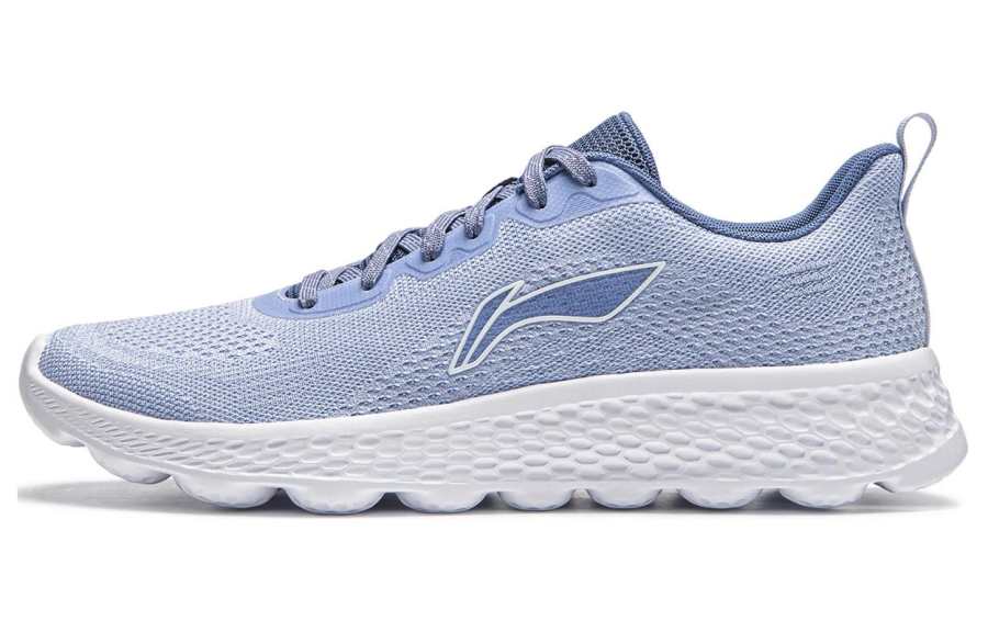 Li-Ning Li Ning Cloud Motion Cushioning Slip Resistant Breathable Reflective Low top Casual Running Shoes Men's
