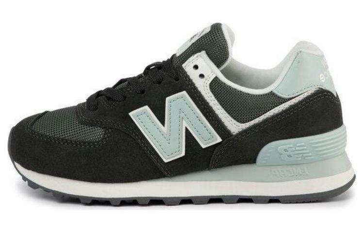 New Balance New Balance NB 574 Comfortable Abrasion Resistant Breathable Low top Running Shoes Women's Green