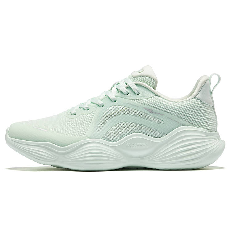 Erke Bobo Dan 2.5 Cushioning Abrasion Resistant Rebound Low top Running Shoes Women's Green