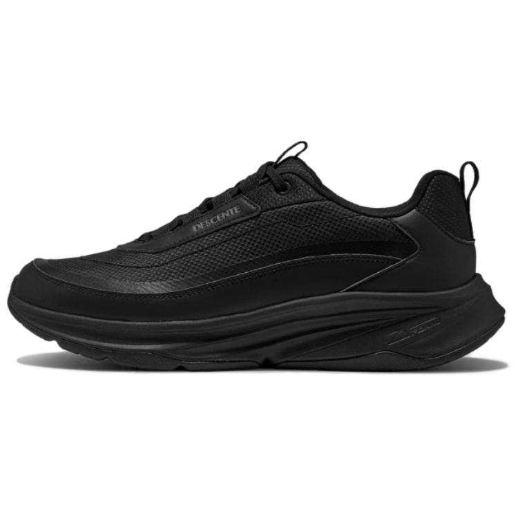 DESCENTE LAVITATE 2 Slip Resistant Abrasion Resistant Low top EVA,Z FOAM Casual Sprint Running Shoes Women's Black