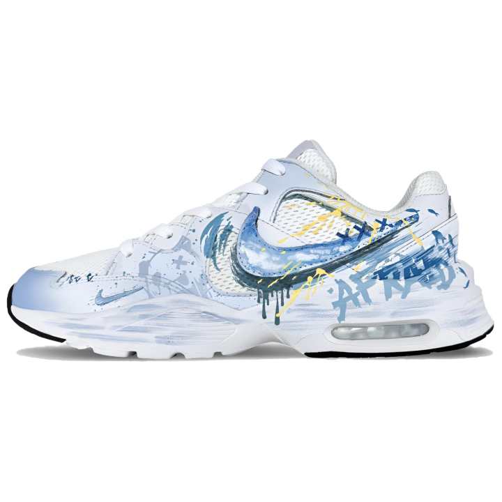 Nike Nike Air Max Fusion Abrasion Resistant Abrasion Resistant Low top Running Shoes Men's Blue White