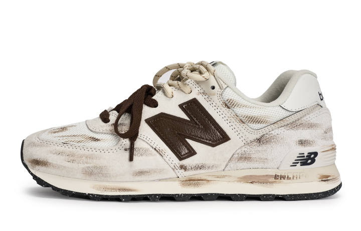 New Balance New Balance NB 574 Low top Running Shoes Unisex Gray White Brown