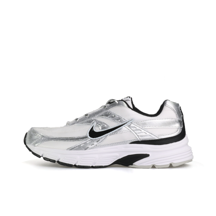 Nike Nike Initiator Mesh Abrasion Resistant Low top Casual City Commuting Running Shoes Unisex Black White Silver