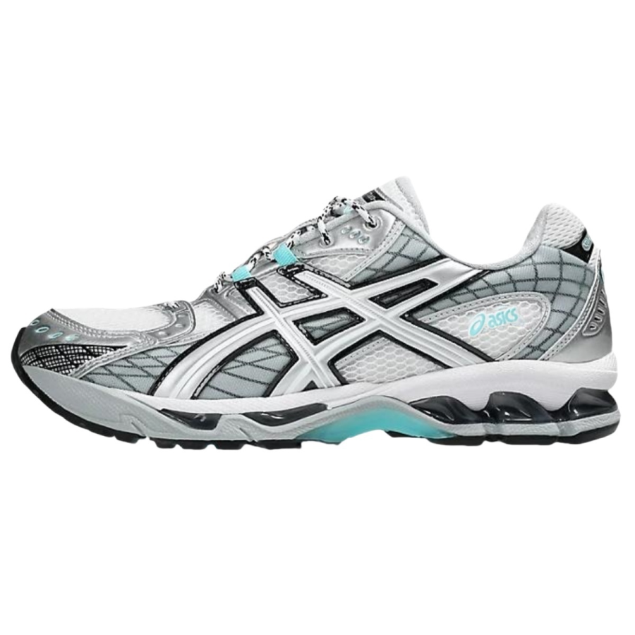 ASICS GEL Nimbus 10.1 Abrasion Resistant Low top Rubber Casual Sprint Running Shoes Unisex White Gray