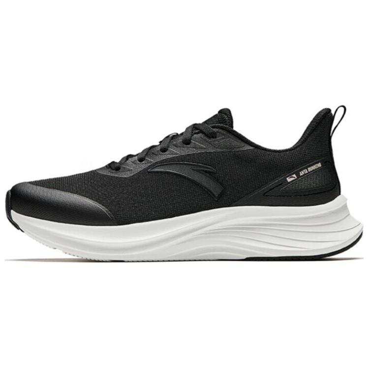 Anta Low top Casual Running Shoes Women's Black White