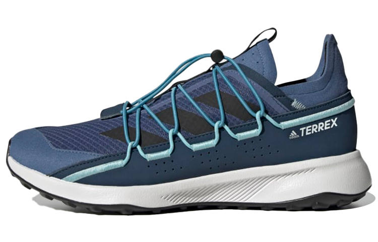 Adidas Adidas VOYAGER 21 TRAVEL Abrasion Resistant Low top Outdoor Shoes Men's Blue