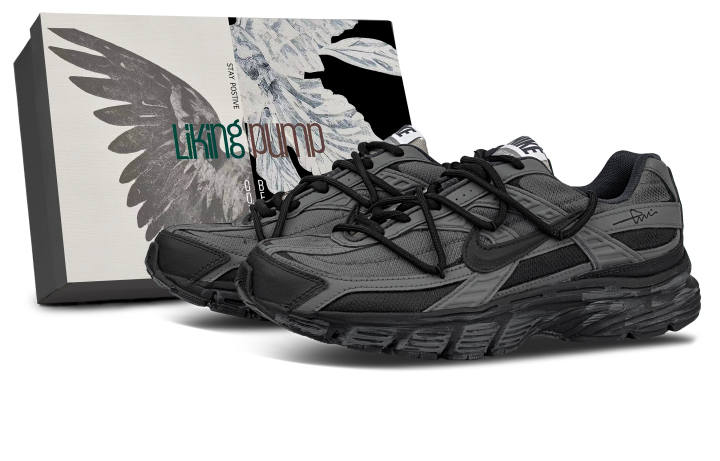 Nike Nike Initiator Cushioning Low top Running Shoes Unisex Black Gray