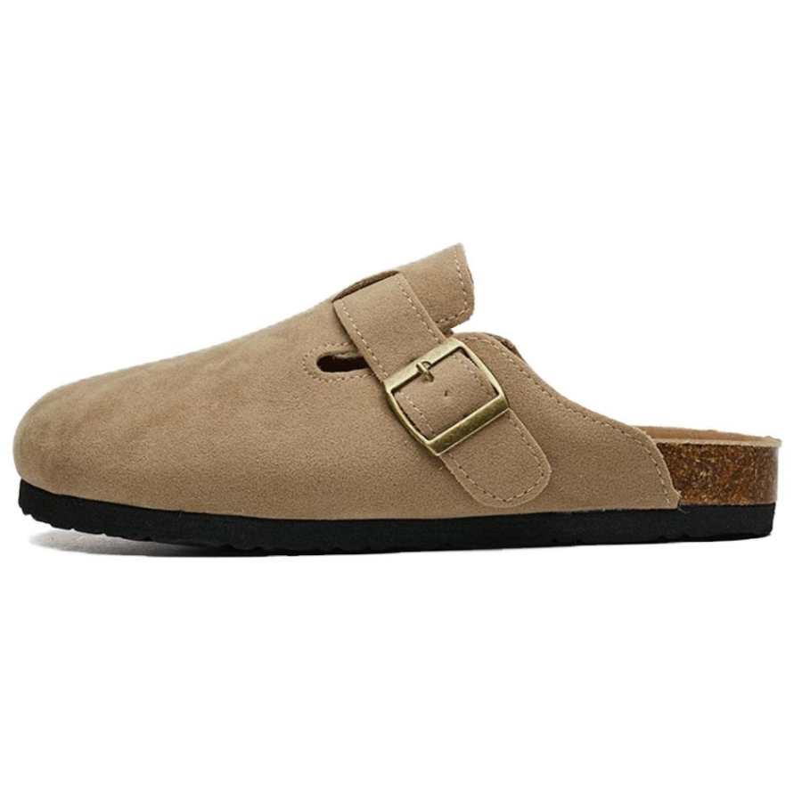 TONYBEAR Rubber Sole Abrasion Resistant Slip Resistant Abrasion Resistant Slip Resistant Closed Toe Slippers Women's