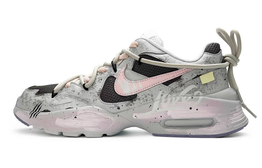 Nike Nike Air Max Fusion Slip Resistant Abrasion Resistant Low top Casual Running Shoes Women's Gray