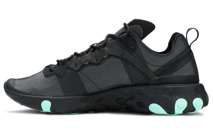 Nike Nike React Element 55 Black Aurora Green
